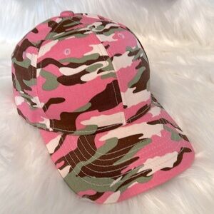 Cotton Denim Ladies Camouflage Cap NEW